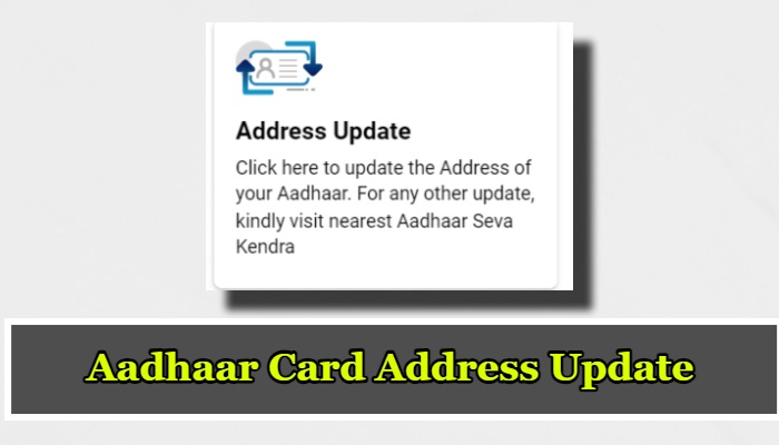 aadhaar address change 2024 Karnataka